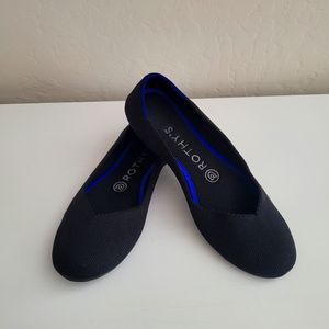 Rothys black ballet flats